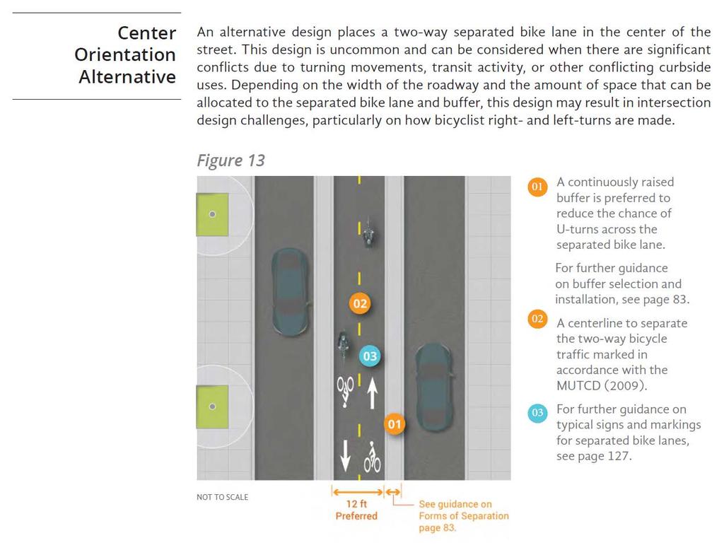 Option 4 The Washington Street alignment would only work with minimal widths applied.
