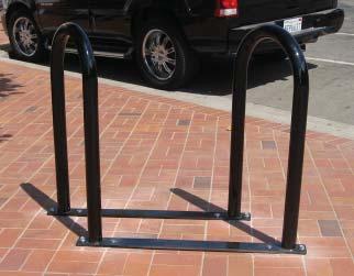 Examples of acceptable bicycle rack designs Most