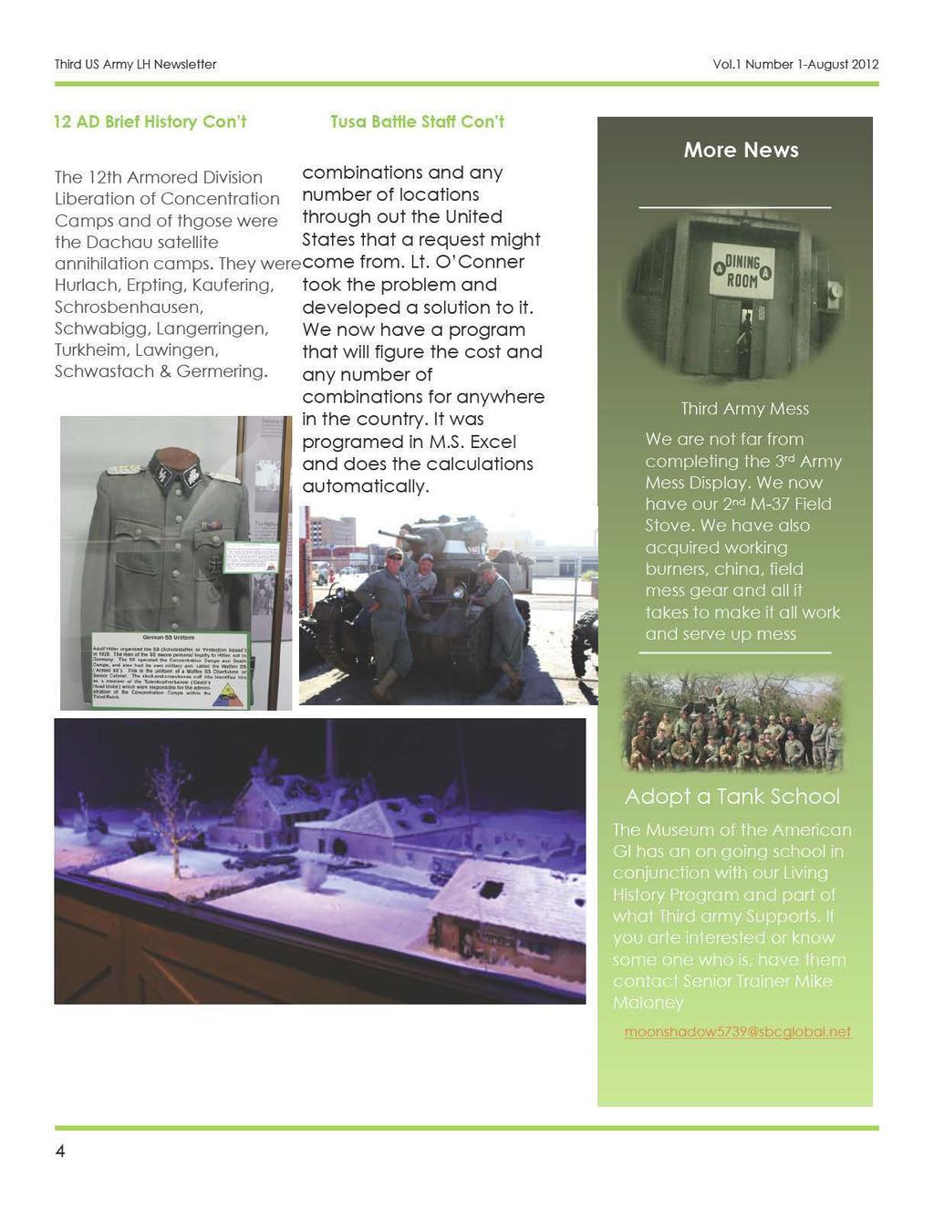 Third US Army LH Newsletter Vol.