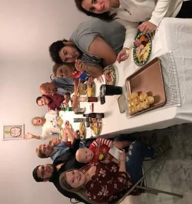 Christmas Cheer Food Basket. The family was a victim of Hurricane Harvey.