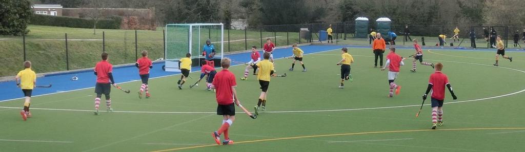 opportunities. Russets went 1-0 up after Ben Fox cleverly created space for a reverse stick shot at a short corner.