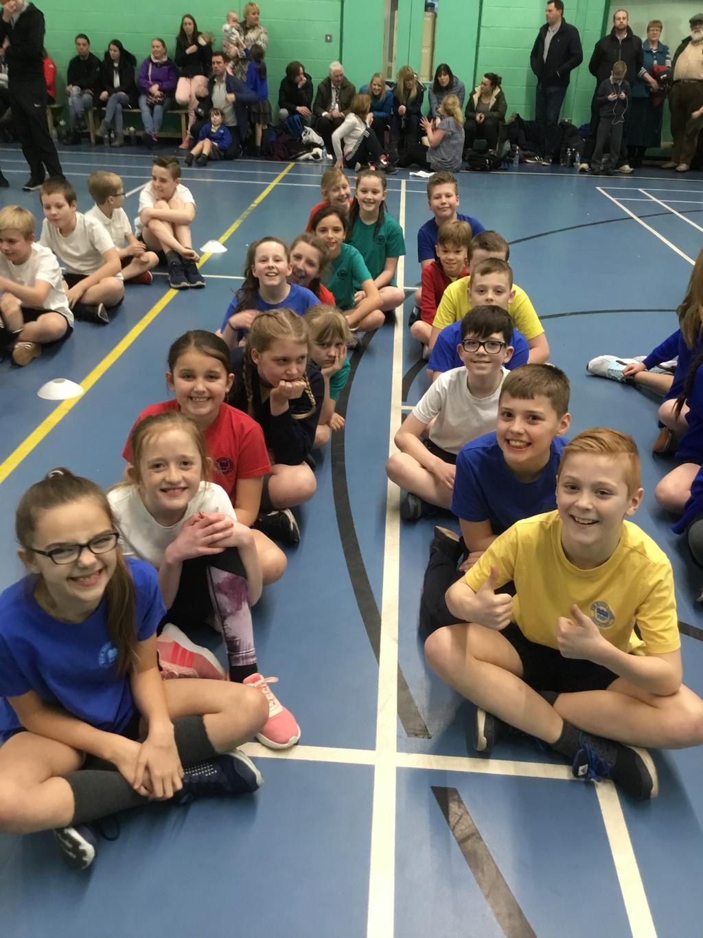Sports Hall Athletics Our Year 5 and 6 Athletics Team went to Greenbank High School for the Sports Hall Athletics Competition.