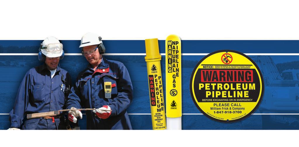 GAS PIPELINE MARKERS MARKING PRODUCTS FROM THE LEADER IN