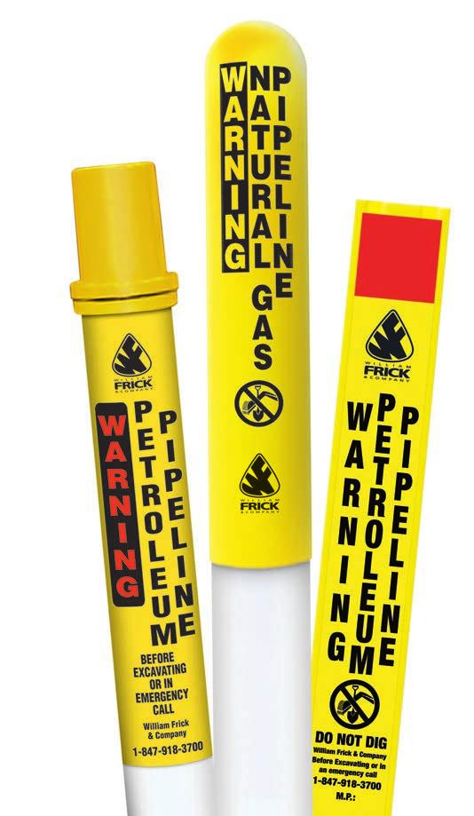 MARKER POSTS IDENTIFY, INSPECT, AND PROTECT CRITICAL ASSETS DOMEDPOST DomedPost markers combine rugged construction with 360 visibility.
