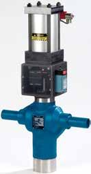 A single actuator mechanically opens the two block valves and closes the vent, assuring that the valves operate in sequence.