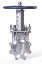 Ash Handling For bottom ash and fly ash applications, Fabri-Valve knife gate valves provide reliable shutoff and require less maintenance.