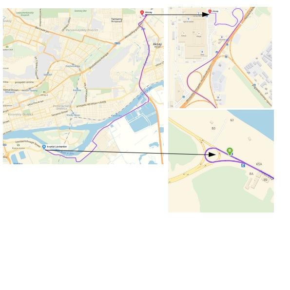 11 7.1.1. Route of shuttle bus S1 From: Park & Ride "Mega" TC To: Rostov-Arena