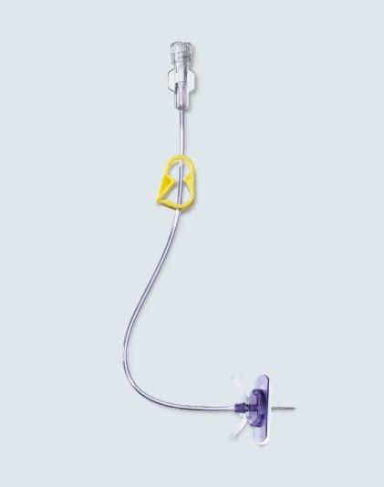 EZ Huber safety infusion cannula The EZ Huber is a safety infusion cannula for puncturing implanted port systems.
