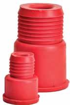 6 Septa Septa, Suba-Seal Red Rubber Suba-Seal Septa, the highest quality roll-over style septa in the world.