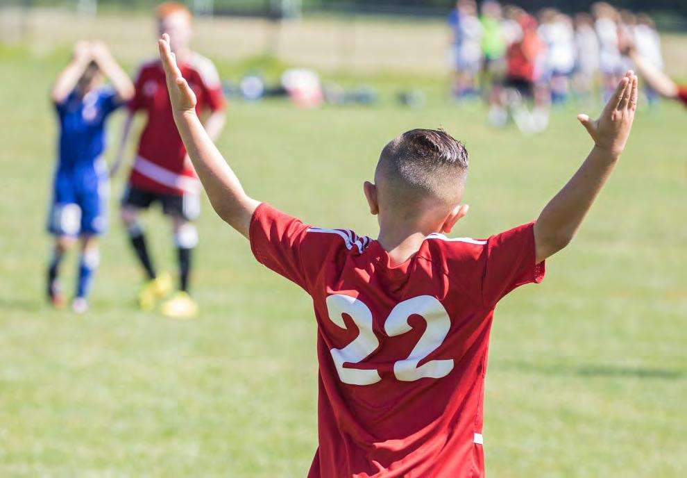 At clubs, soccer is for everyone! TOPSOCCER is a unique program for special needs children.