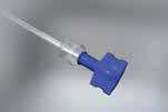 Gently insert the syringe tip into the Fill Port and turn it clockwise to lock.* Reattach the Winged Luer Cap. Pharmacy Use steady downward pressure on the syringe flanges or the syringe barrel.