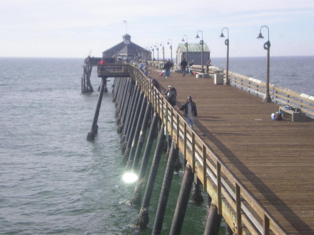 Fishermen Are Usually on Side of Pier at Direction of Nearshore