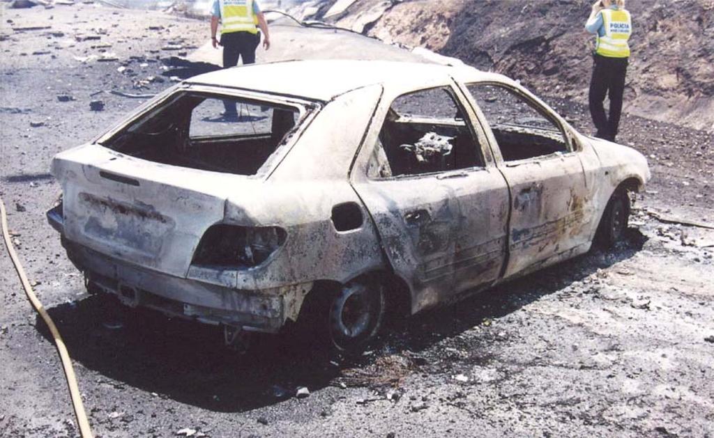 E. Planas-Cuchi et al. / Journal of Loss Prevention in the Process Industries 17 (2004) 315 321 321 Fig. 7. Car located a few meters from the explosion site. tively low.