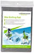 Wax Buffing Pad (Scotchbrite) Pad to remove excess wax and buffing in of Rub On Waxes.
