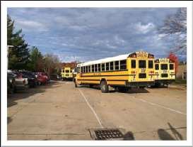 School Arrival and Dismissal Process Do school buses and parent vehicles use the same driveway for arrival and dismissal? Yes, all vehicles use the same driveway.