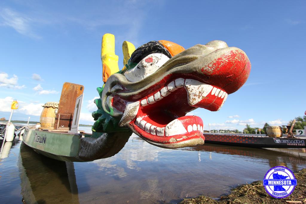 Chinese Inspired Boat Festival in Minnesota Those funky-looking boats often steal the show.