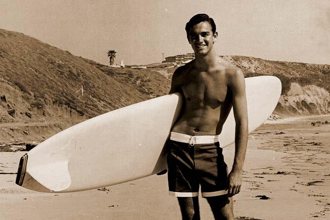 ROBERT AUGUST Son of the legendary lifeguard Blackie August, Robert grew up with saltwater in his veins and surfing in his DNA.