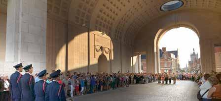 Irrespective of numbers, the Last Post remains a unique and moving experience. At the upper exterior level of the Menin Gate, you can touch the scale model, which is an exact replica of the monument.