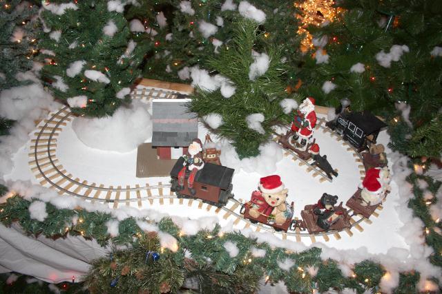 The Shell Knob VFW Veterans, Children, and Community Christmas Party this year has a new partner in the form of a G-Scale train layout and a special Christmas train designed for the young and old.