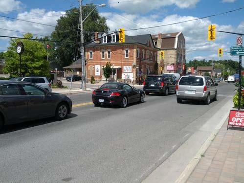 Existing Auto Travel Patterns Baldwin Street through downtown Brooklin is already at or near capacity in the peak direction: 13% annual growth in SB direction (2010-2012) 2% increase in NB direction