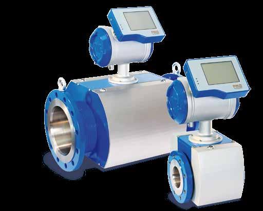 ECOSONIC X12 Values you can count on The Application Fields The ultrasonic gas meters of the ECOSONIC X12 series are very precise and robust metering units for measuring the gas flow.