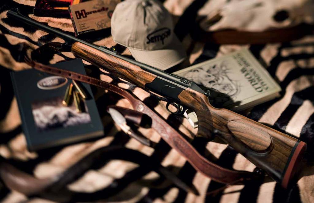 The SEMPRIO»Big Five«brings together everything a hunter would expect from a modern safari rifle: The innovative features of a Take Down