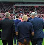 Go behind-the-scenes with a Boro legend on a pre-match stadium tour with group photographs, before enjoying a champagne and canapes reception followed by a sumptuous four-course meal and