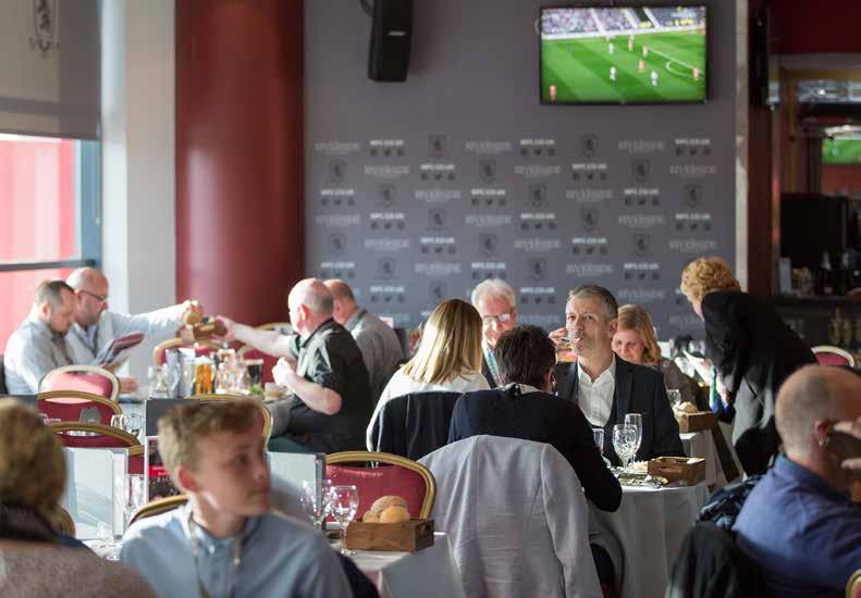 Excitement and style Stylish, refined and now with a flagship platinum offering, the Riverside Restaurant is the most exciting place to be on a matchday.