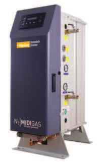Product Information Sheet MIDIGAS LAB for multiple LC/MS and centralised laboratory supply applications The Parker domnick hunter MIDIGAS LAB nitrogen gas generators employ robust, field proven