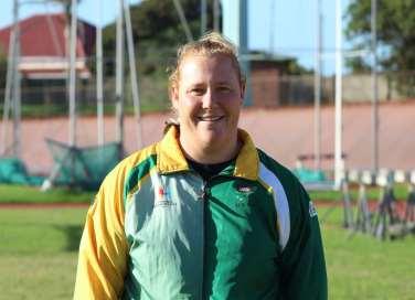 1 GOLD MEDAL for discuss (56.86m) and 1 GOLD MEDAL for shot put (15.28m). Ischke is also the 2015 All Africa silver medalist in discuss.