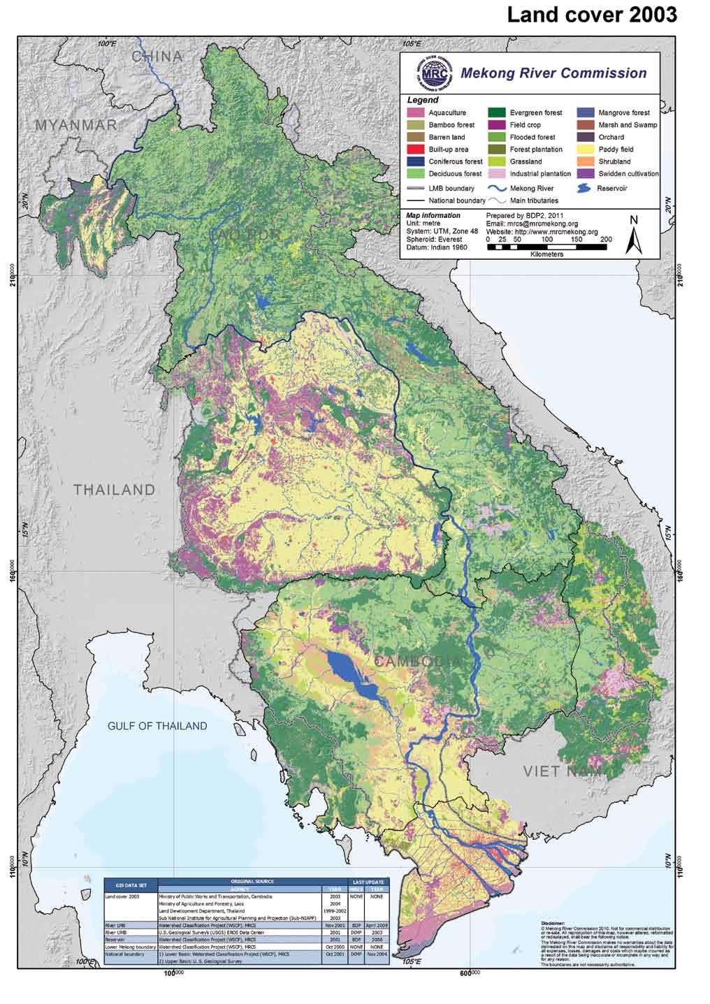 42 Planning Atlas of the Lower Mekong River