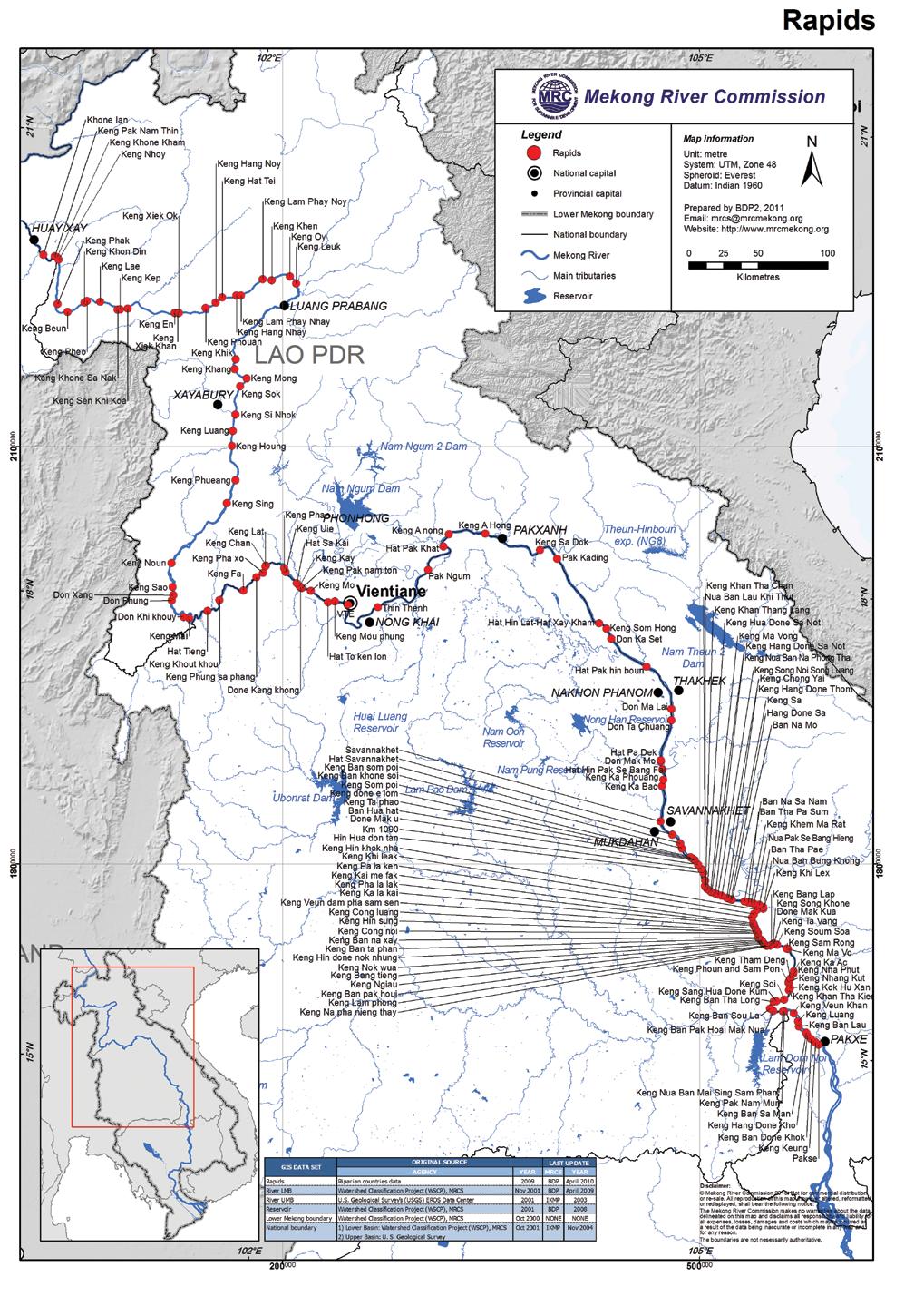 Mekong River Commission 70 Planning Atlas