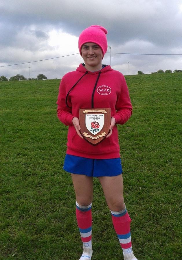 Rugby Success On Saturday 10th May, Hannah Piper 10JEG played for the West Kent Divas