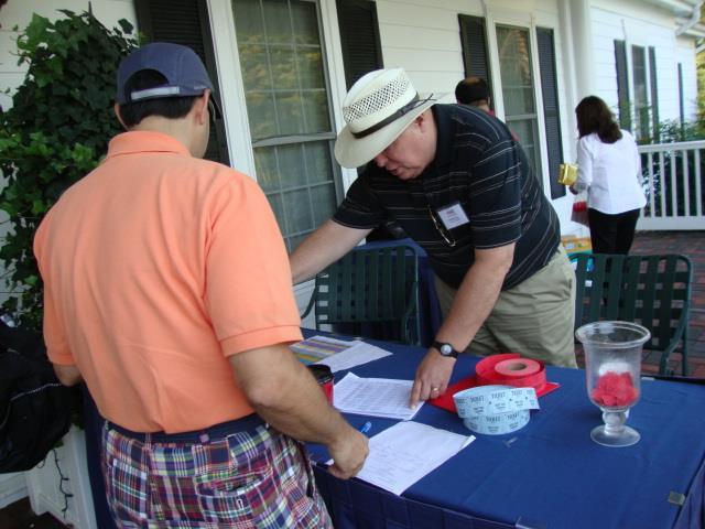 Registration Generally located on the front porch of the clubhouse, registration will be a focal point as your guests arrive.