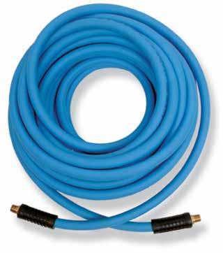 THERMOPLASTIC AIR HOSE In 1981 we introduced Poly- to Canada from Japan, and it set the standard for flexibility in a PVC air hose.