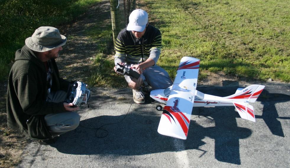R/C airplanes.