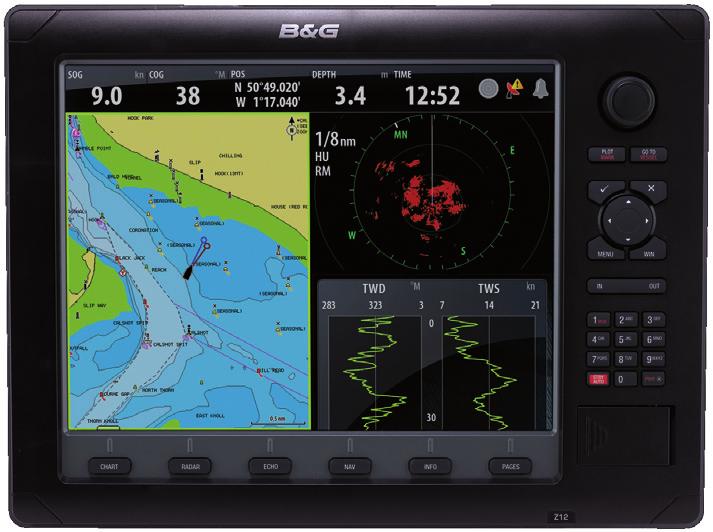 Zeus provides sailors with easy access to features for sailing navigation and allows total control of navigation on-board.