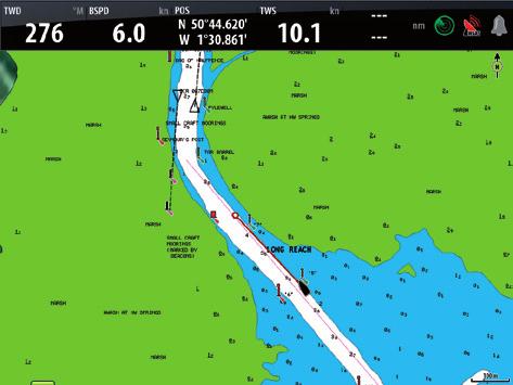 ZEUS SAILING NAVIGATION SYSTEM Key features: Chart plotting Clear presentation of