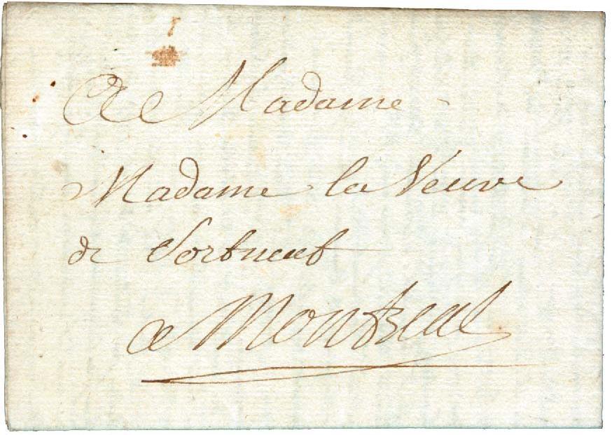 to Quebec 1757 Paris, France to Montreal