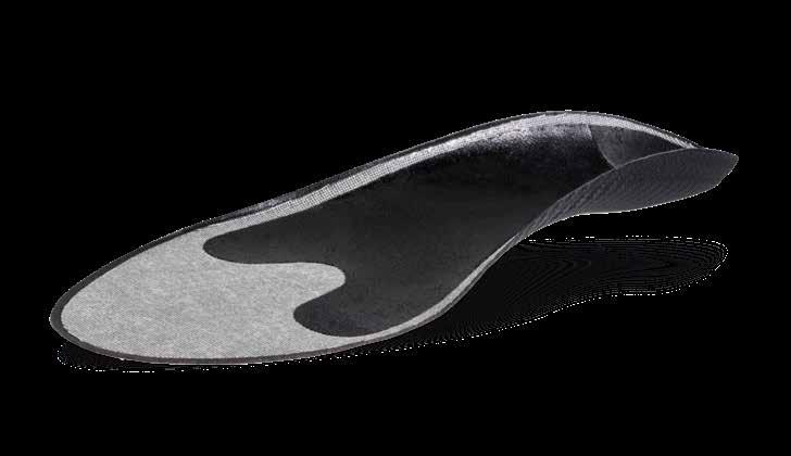 DAILY line DAILY CONTROL Heel cupped blank, solid, (thermal) remoldable Long-soled soft cushion (optional) PRODUCT FACTS Size range: 36-48 Width: Medium Foot orthotic shell: Acrylic composite