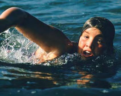 Lynne was twelve when her family moved to California. The primary reason for the move was to find better swim training for the children.