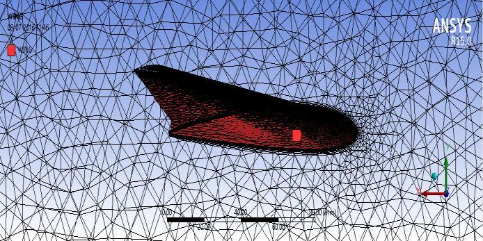 Other wings were drawn with with Modified Profile (root), with Modified Dihedral angle(5 0 ) and with Modified Profile & Dihedral. These were also drawn in ANSYS Design Modular.