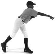 130 oaching Youth Baseball b Figure 8.43 (continued) c 2. The player extends the throwing arm toward the person receiving the ball, aiming to hit the player in the chest (see figure 8.43b). 3.