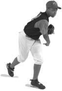 The fundamentals are basically the same as for the overhand throw except the hop allows the outfielder to quickly shift the weight back and gather momentum in order to use the body as well as the arm