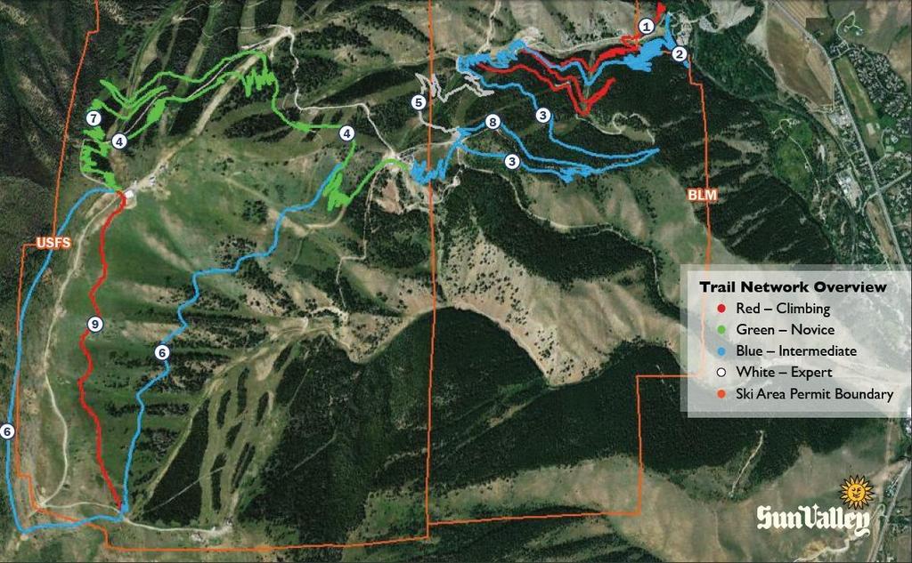 Federal Land Management Agency Ski Area Permit Boundaries 30 Day