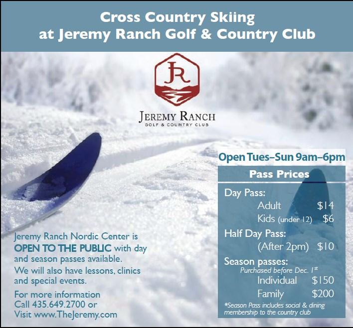 Tuesday - Sunday 9:00 am - 5:00 pm Cross Country Lessons Without Rental With Rental Rentals Group / Clinic $35 $45 Semi Private $60 $80 + One Additional $40 $60