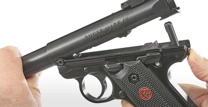 Target Pistols Ruger Mark IV Easy Takedown AND Reassembly Target & Hunter Models