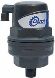 DAV Series??? Automatic Air Valve DAV-P-A The valve is designed for an efficient release of entrapped air from the pipeline, while the network is at normal working pressure.