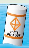 Do not leave an anchored vessel unattended. Always anchor from the bow (front) of the vessel.