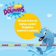 Optus Junior Dolphins Delivery Centre logo We want all of our
